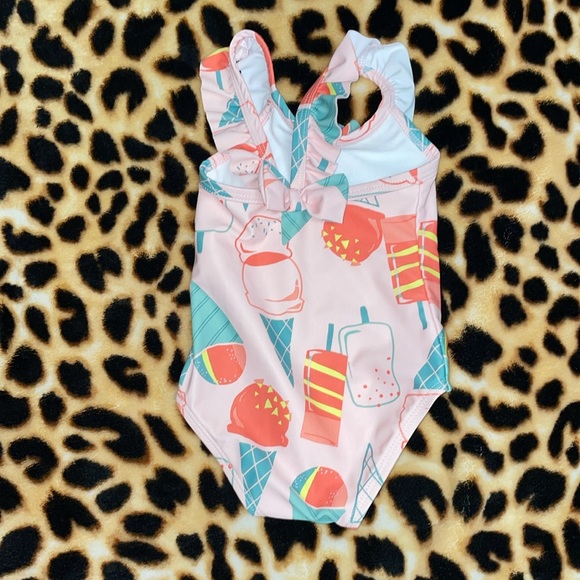 •CARTER'S•SUMMER BUNDLE OF 4, 2-SWIMSUITS AND 2-JUMPERS SIZE 3-6 MONTHS EUC - Picture 7 of 7